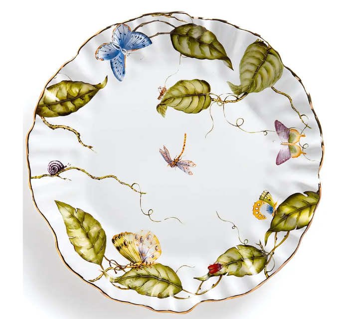 Conjunto Prato Raso - Botanique - 27,5cm - serve dois lugares a mesa