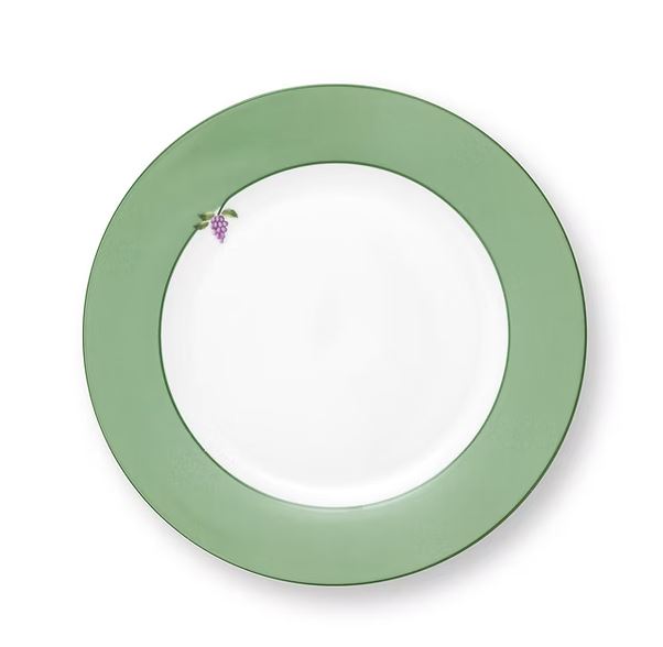 Prato de Sobremesa - Uni Verde - Lily&Lotus - Pip Studio - 23cm