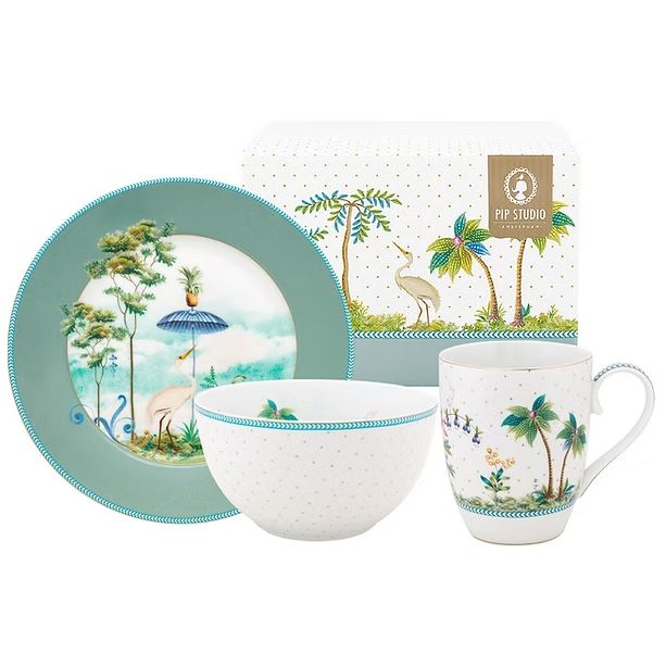 Breakfast - Set/3 Peças Branco - Jolie