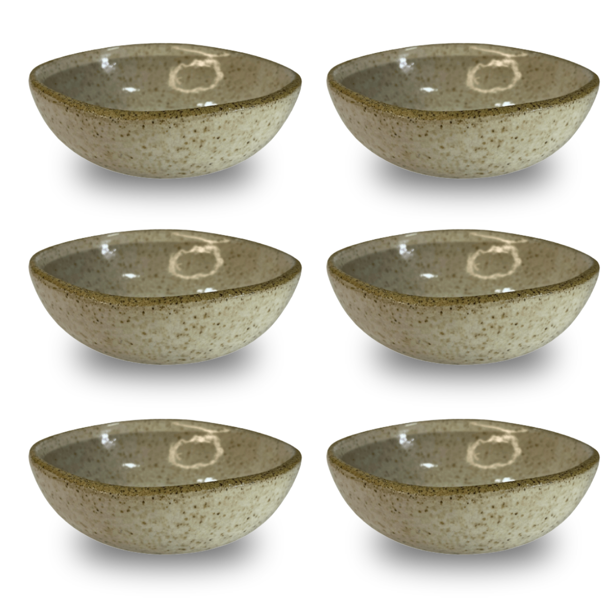 Bowl - Branco Brilho - Cerâmica Artesanal - 80ml