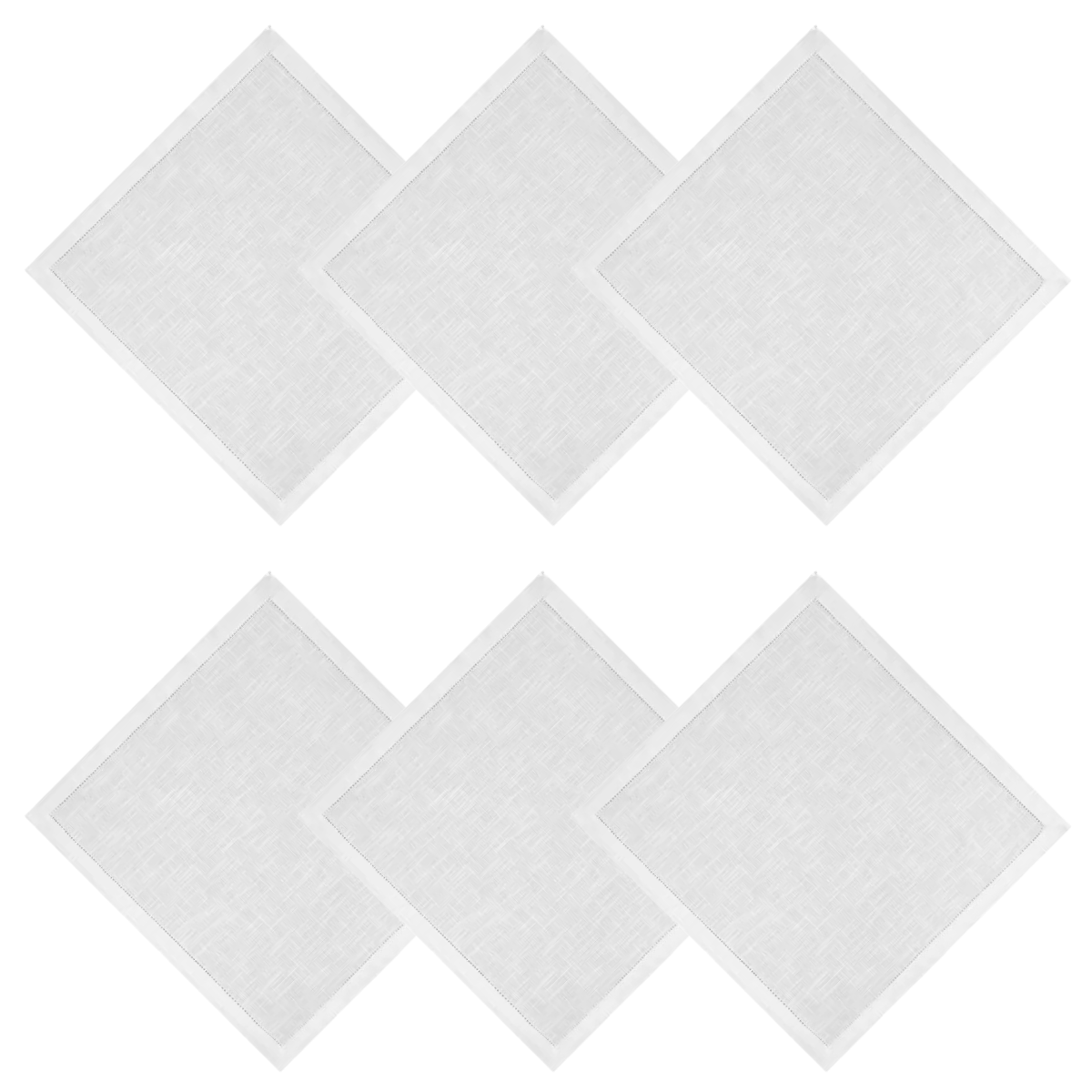 Guardanapo - Ponto Ajour Coloratta Branco - 50cm x 50cm