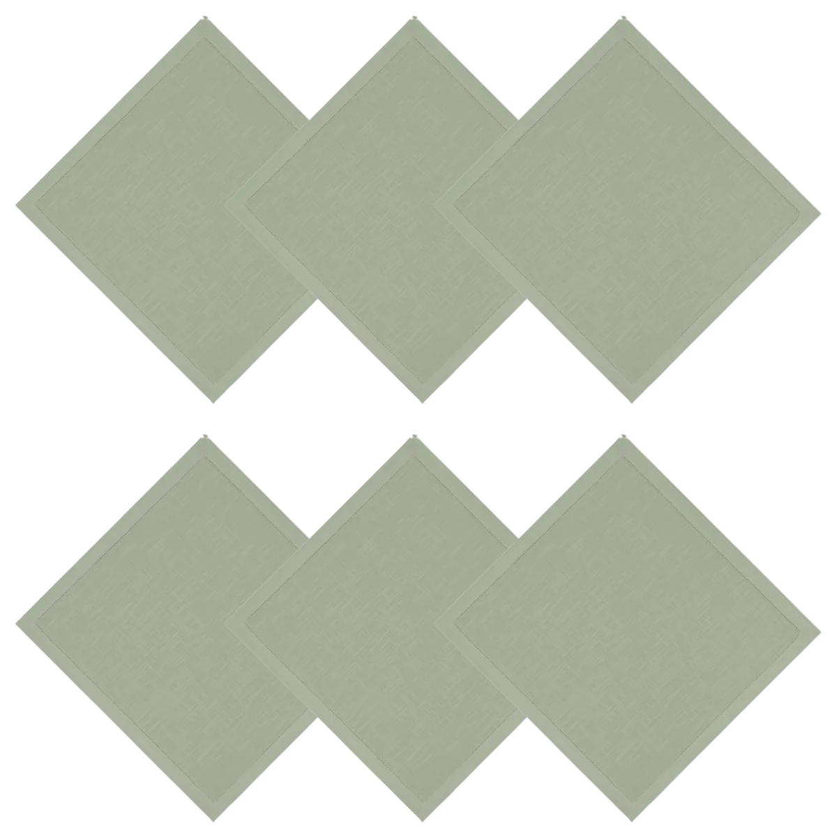 Guardanapo - Ponto Ajour Coloratta Salvia - 50cm x 50cm