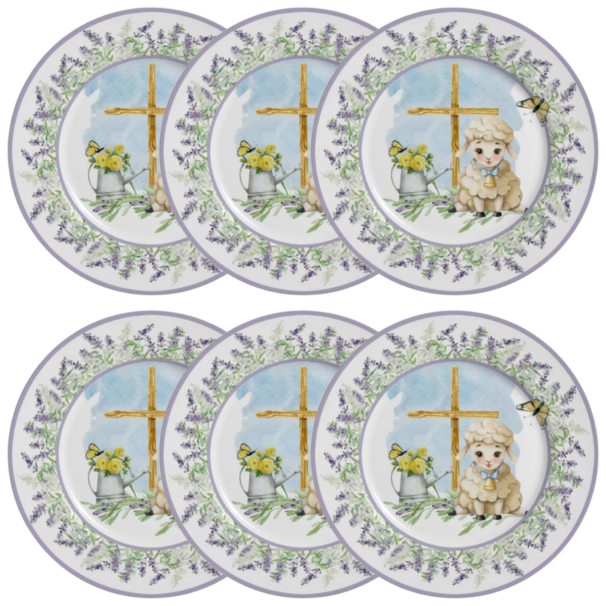 Prato de Sobremesa - Ovelha/Cruz