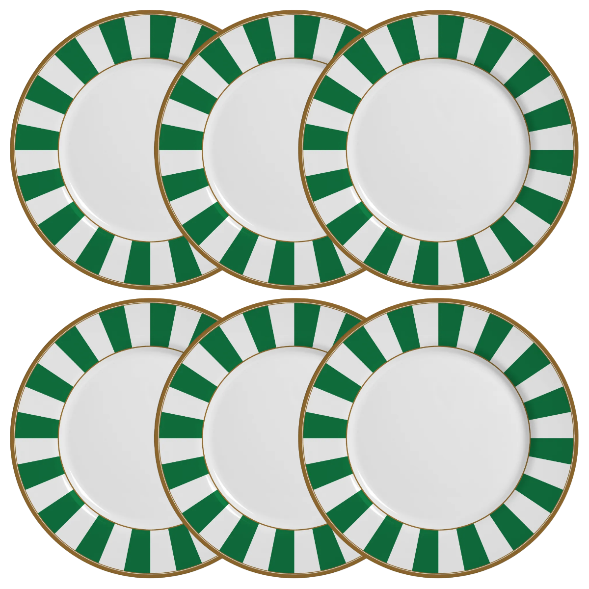Sousplat - Stripe Verde - 34cm