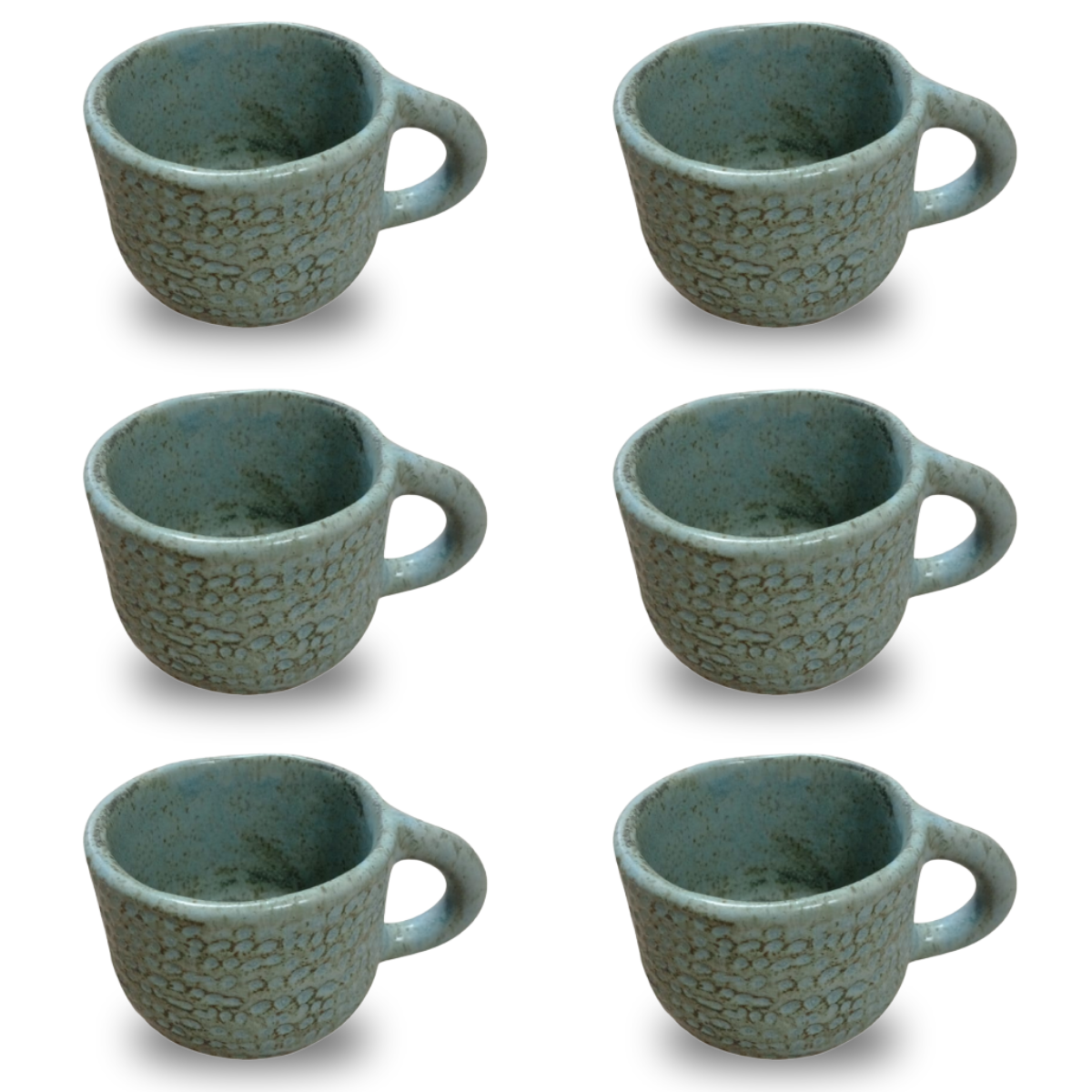 Xícara - Cinza Grafite - Cerâmica Artesanal - 200ml