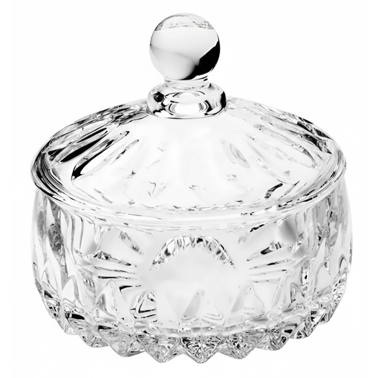 Potiche Louise em Cristal de Chumbo – Design e Brilho Premium