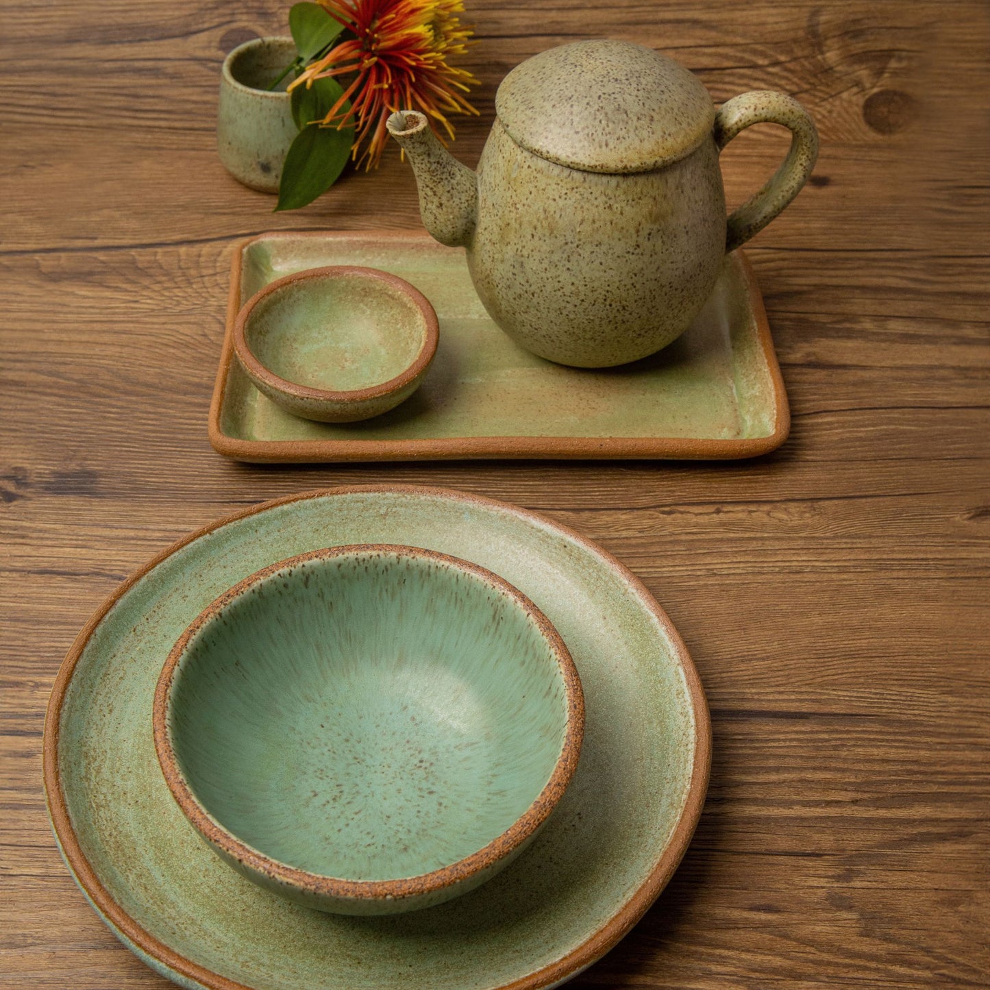 Prato Base Japonês - Tiffany Fosco - Cerâmica Artesanal