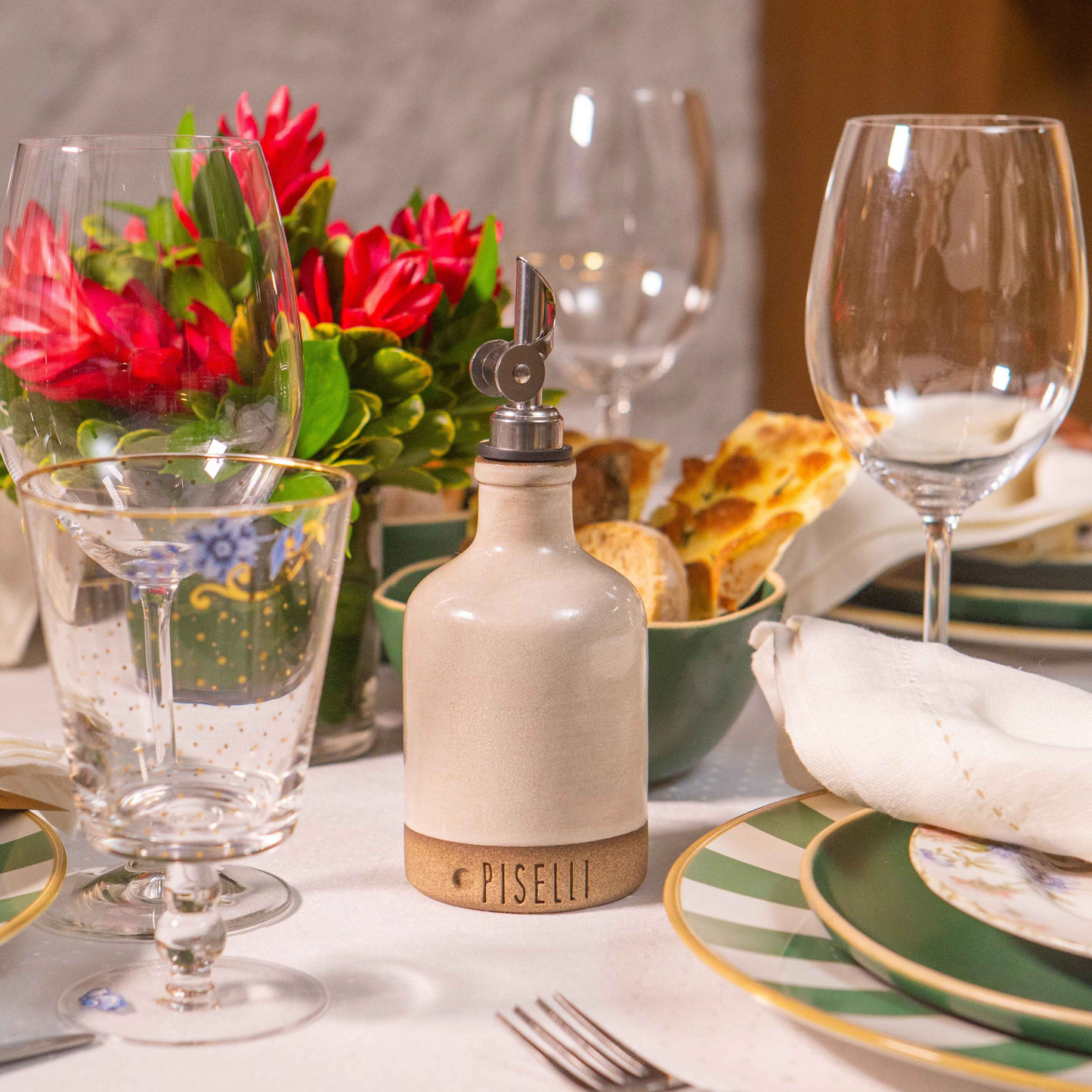 Galheteiro - Piselli - Cerâmica Artesanal - 300ml