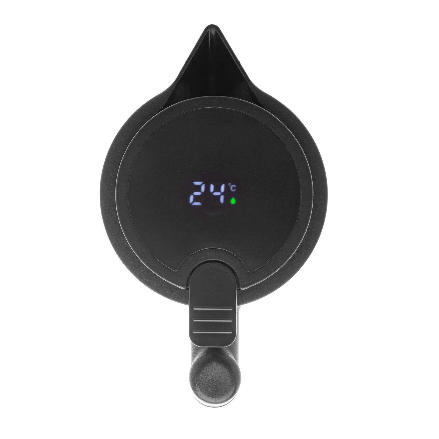 Garrafa Térmica com Termômetro - Preta - 1000ml