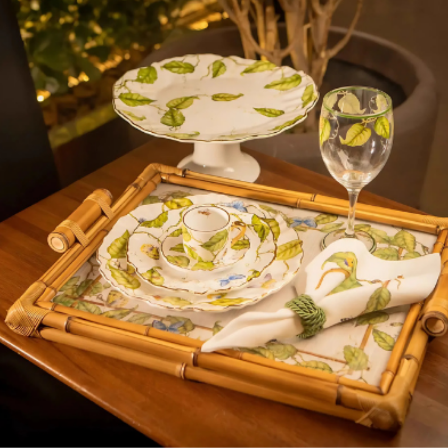 Porta Torta - Botanique - 33cm