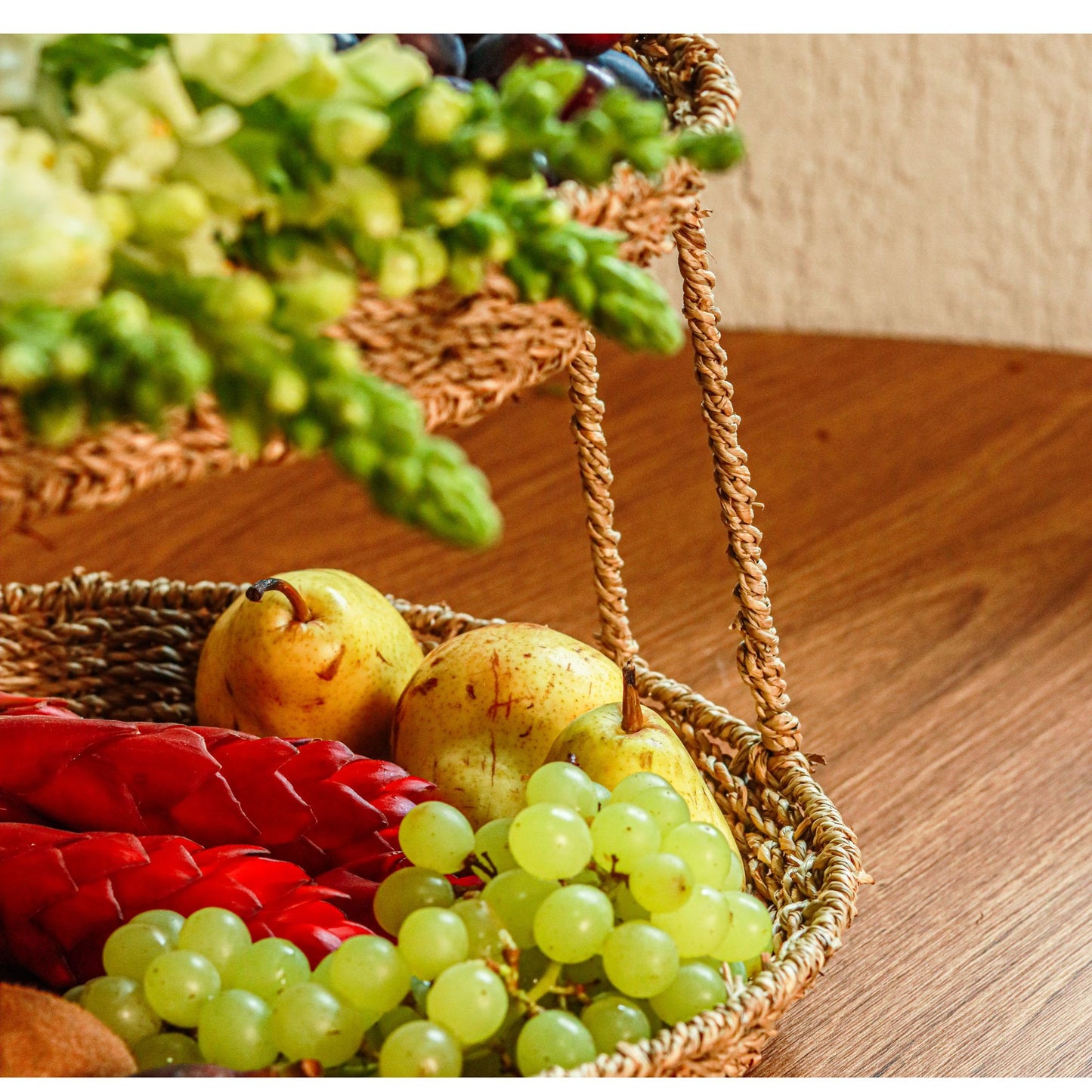 Cesta Dupla c/ Alça - Fiber