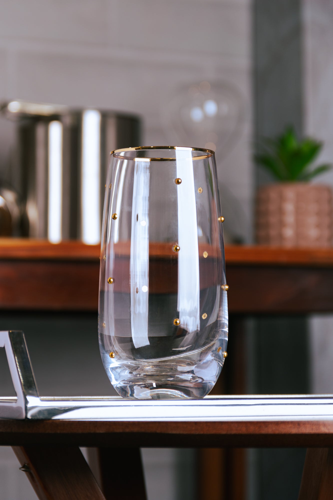 Conjunto 2 Copos - Balls Fio de Ouro - 300ml