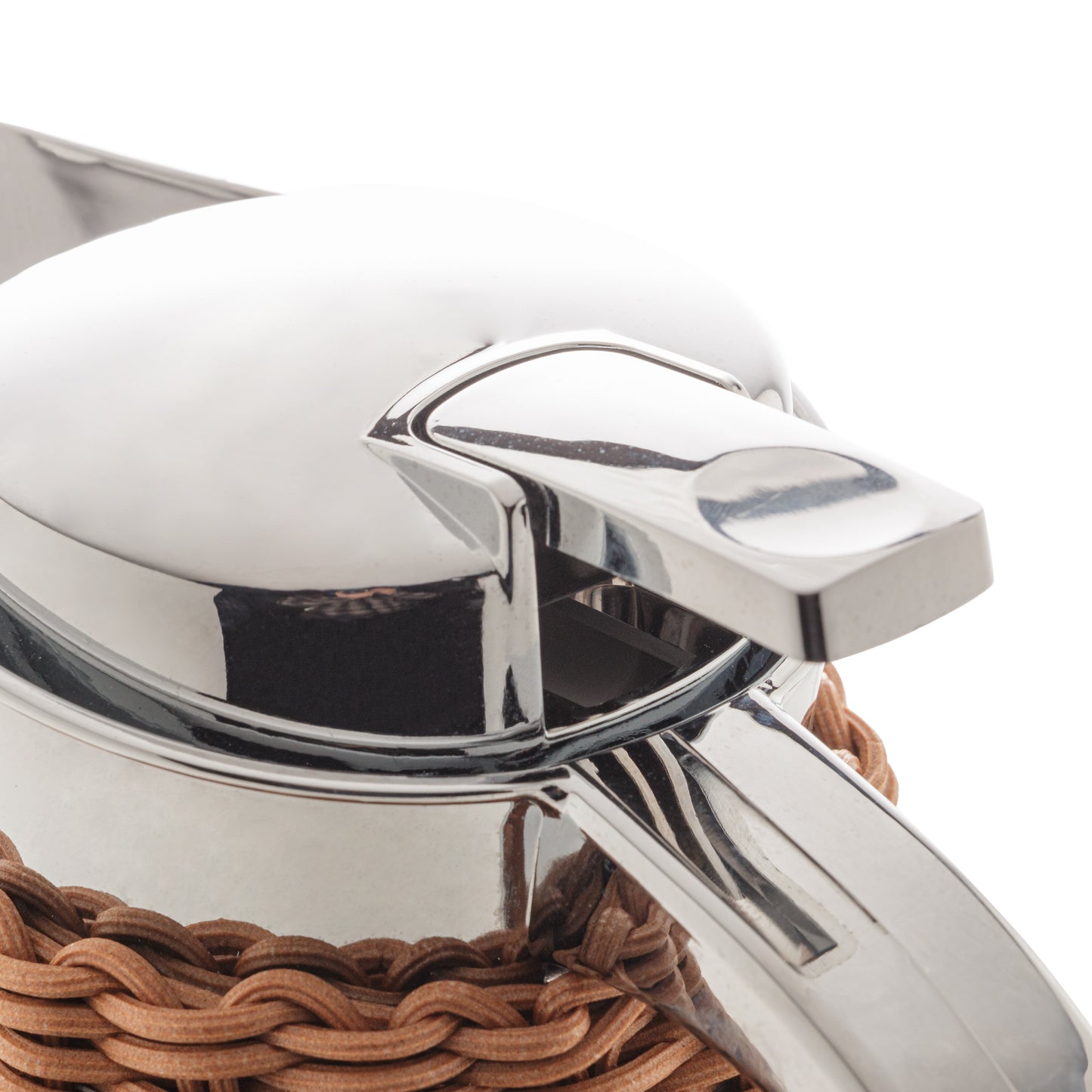 Garrafa Térmica - Aço Inox c/ Rattan - 1,5l