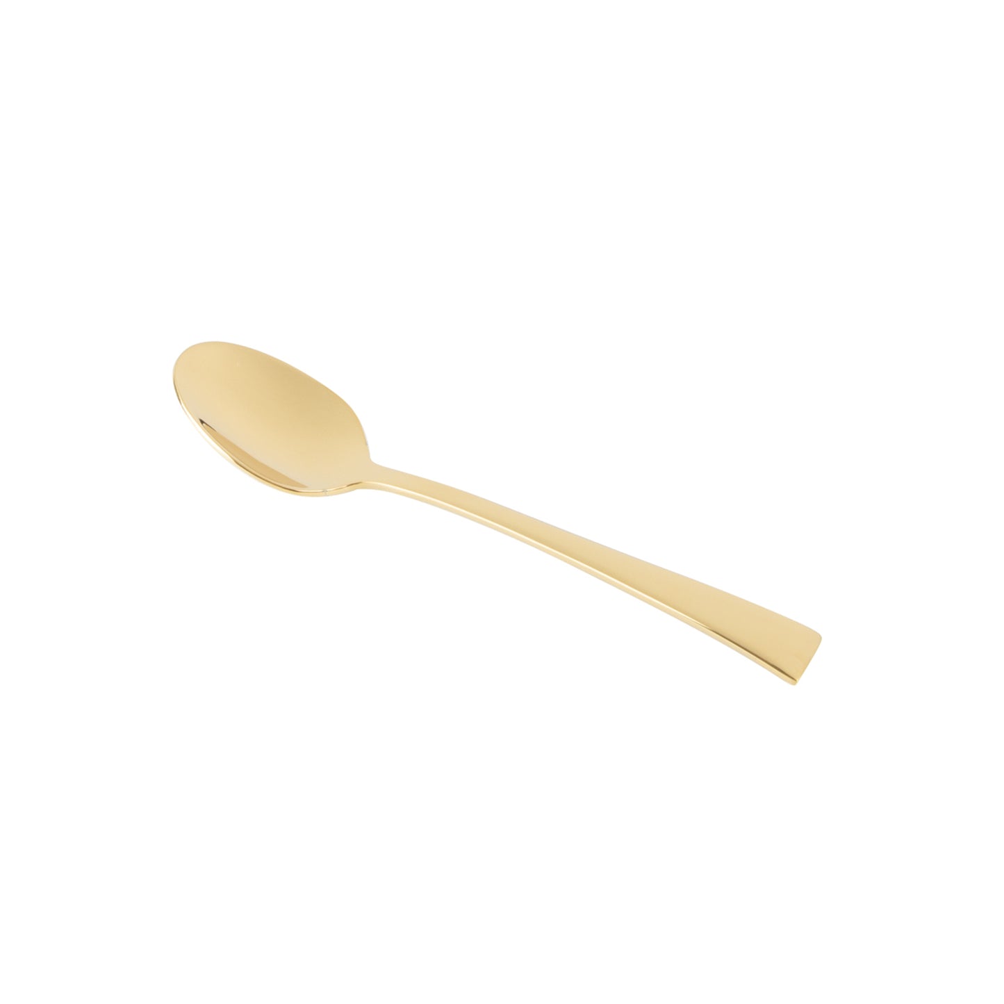 Conjunto 6 Colheres p/ Café - Aço Inox Berna Dourado