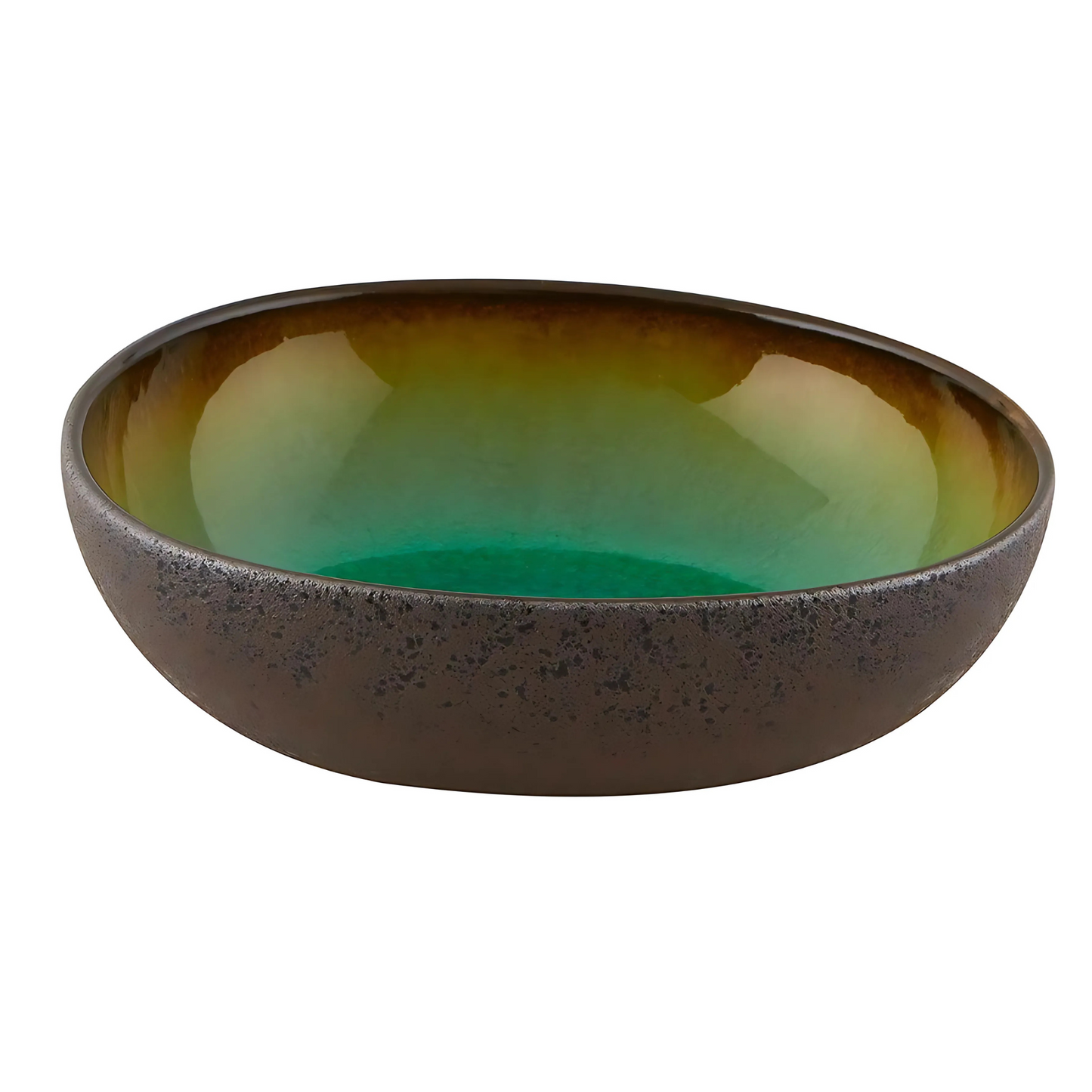 Bowl Karma Amazon (300ml) em Cerâmica Grés, destacando as cores vibrantes e o design orgânico.
