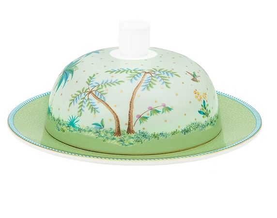 Manteigueira Dots Verde - Jolie - Pip Studio