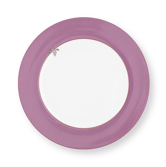 Prato de Sobremesa - Uni Lilas - Lily&Lotus - Pip Studio - 23cm