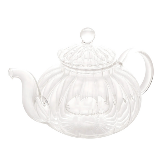 Chaleira de Vidro Borossilicato Classic (800ml), transparente e resistente a calor.