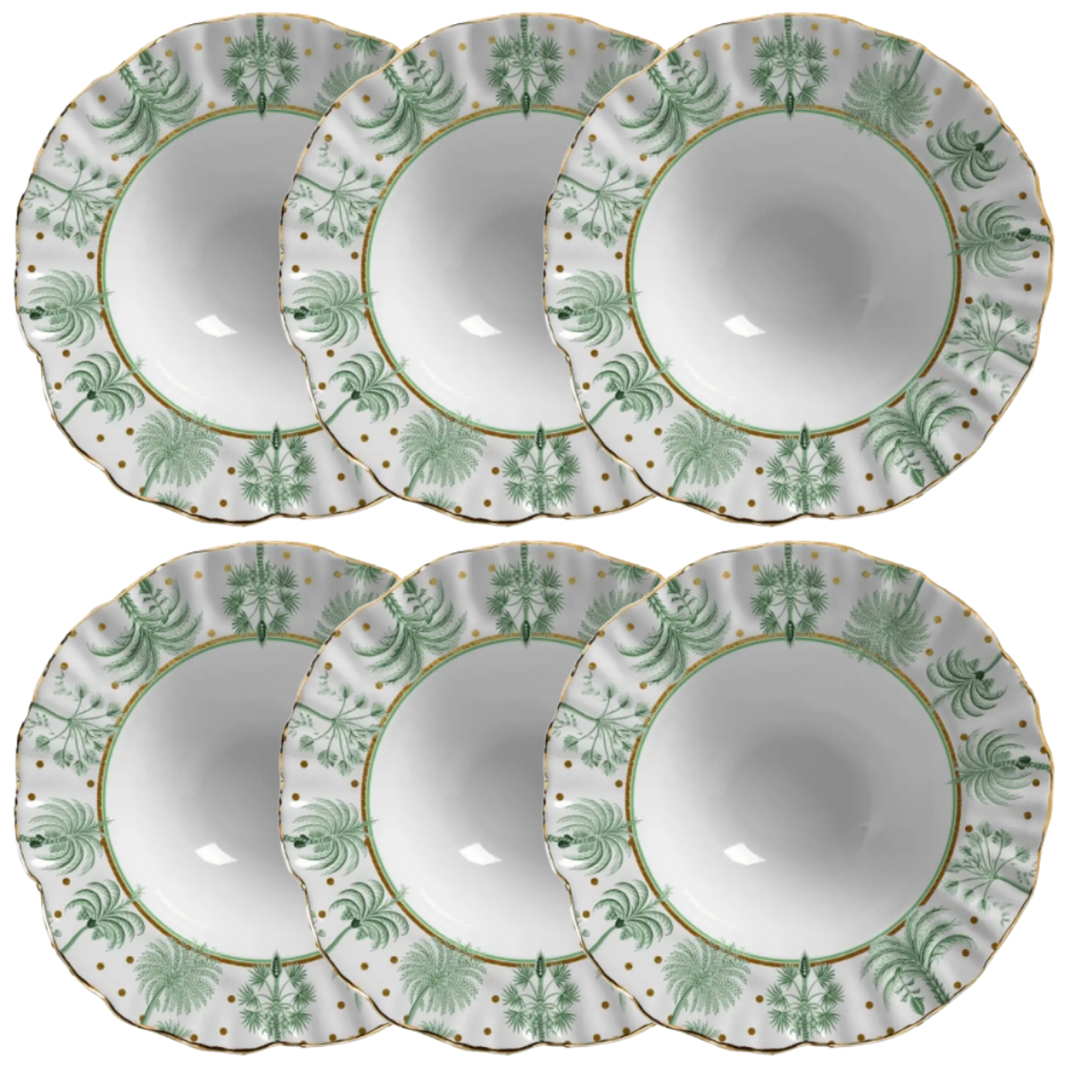 Prato Fundo - Petir Poa Tropicalle Verde - 22,5cm