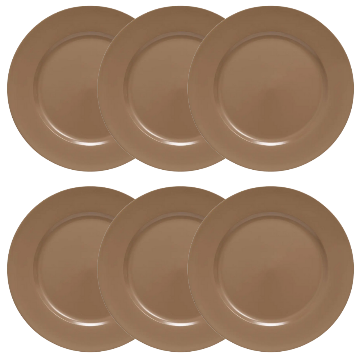 Sousplat - Basic Taupe - 33cm