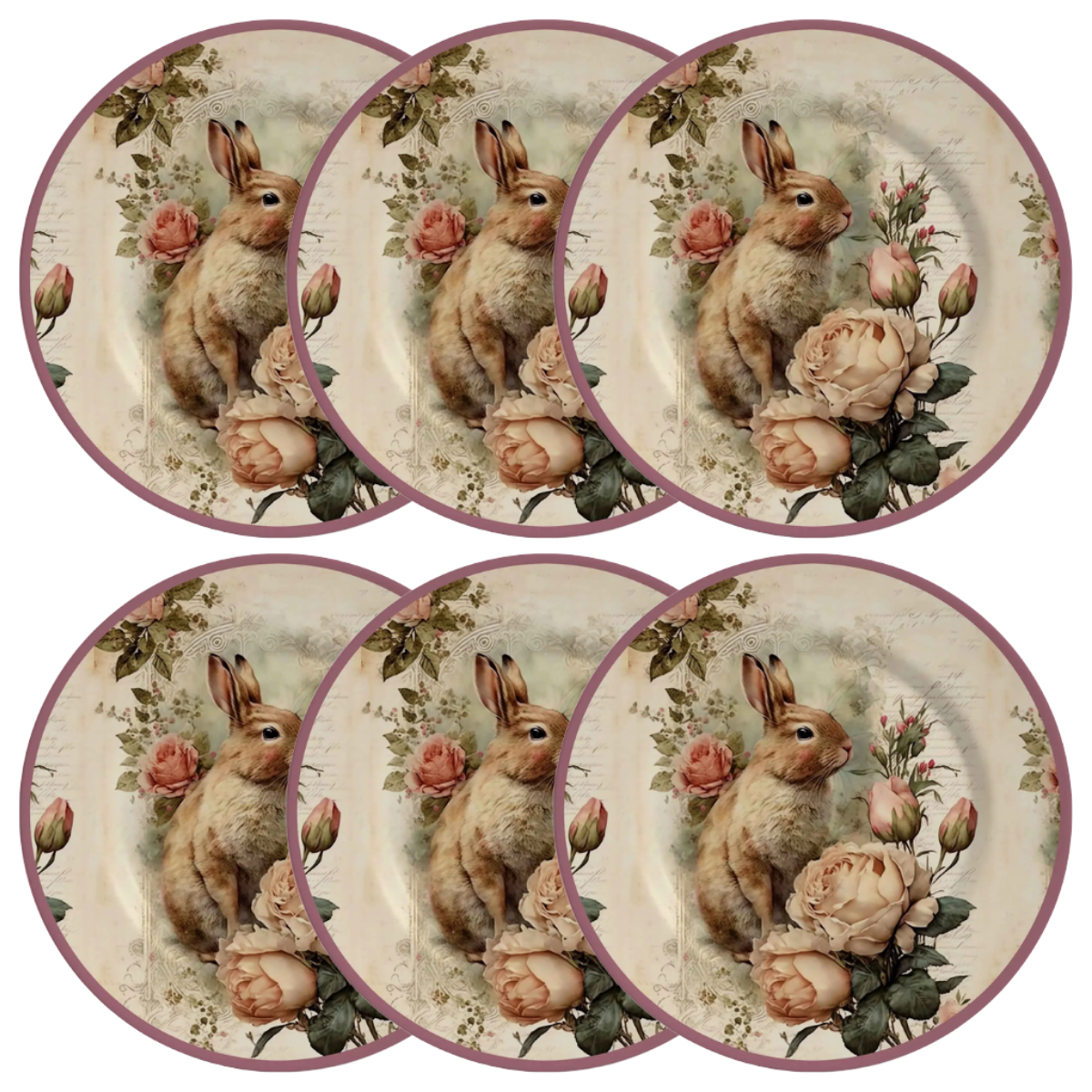 Sousplat - Coelha Acácia - 34cm