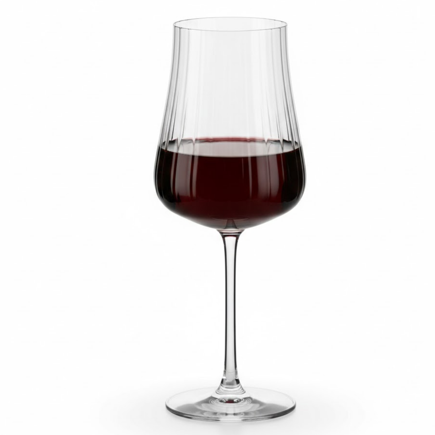 Set 2 Taças Iduna Optic Bohemis Cristal - 650ml