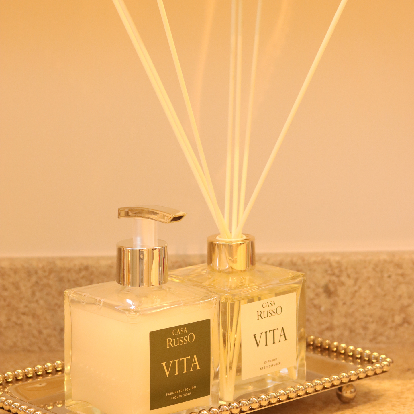 Kit Sabonete Líquido e Difusor de Ambiente – Figo & Pimenta Cumari - 250ml cada