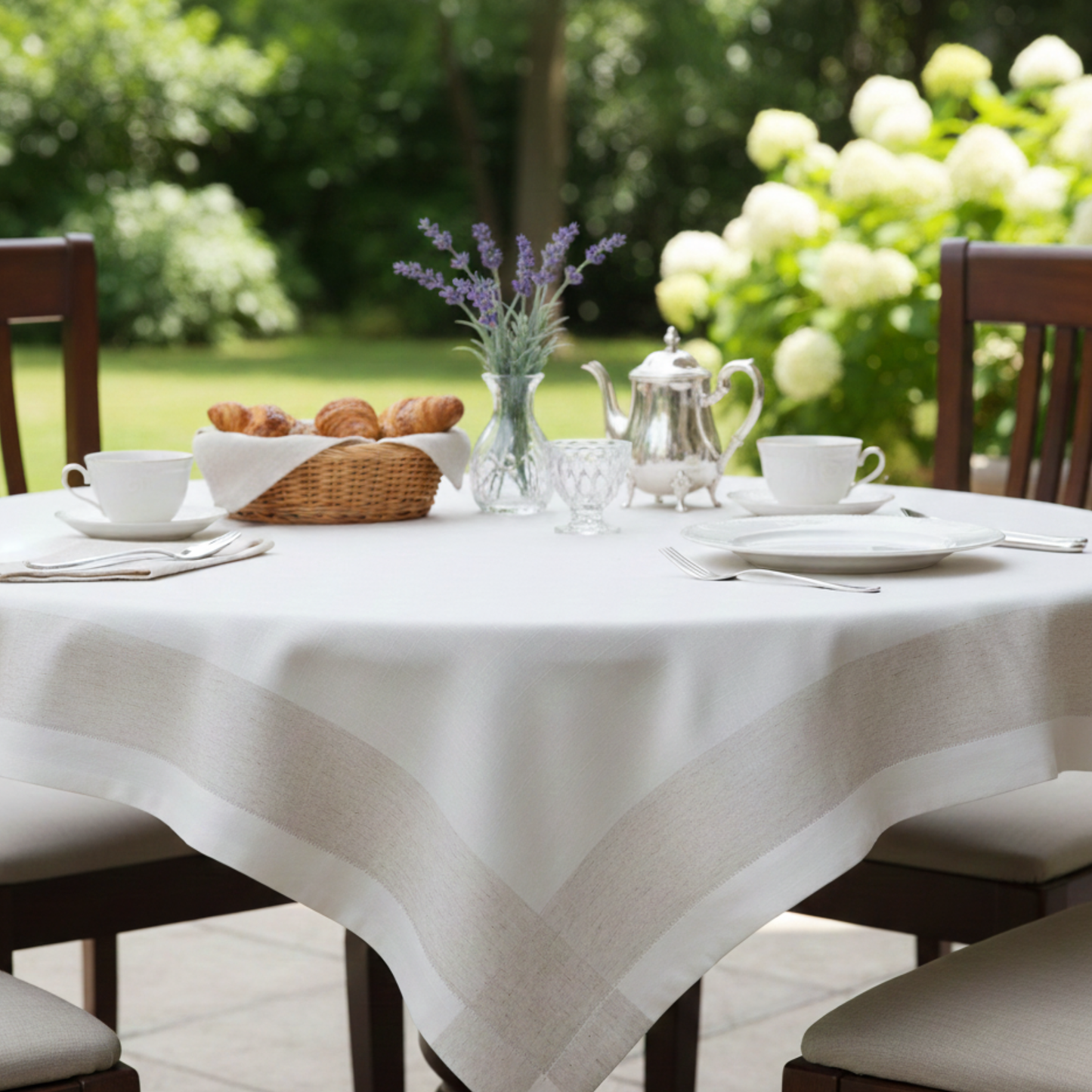 Toalha de Mesa Duo em Linho | 180 x 270cm
