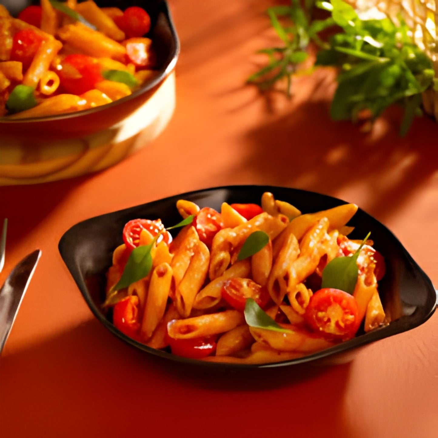Assadeira de Cerâmica  com Aba – Ceraflame -  Linha Pomodoro -  20cm / 500ml