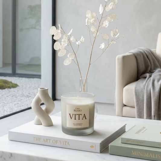 Vela Aromática Vita – Figo | Casa Russo