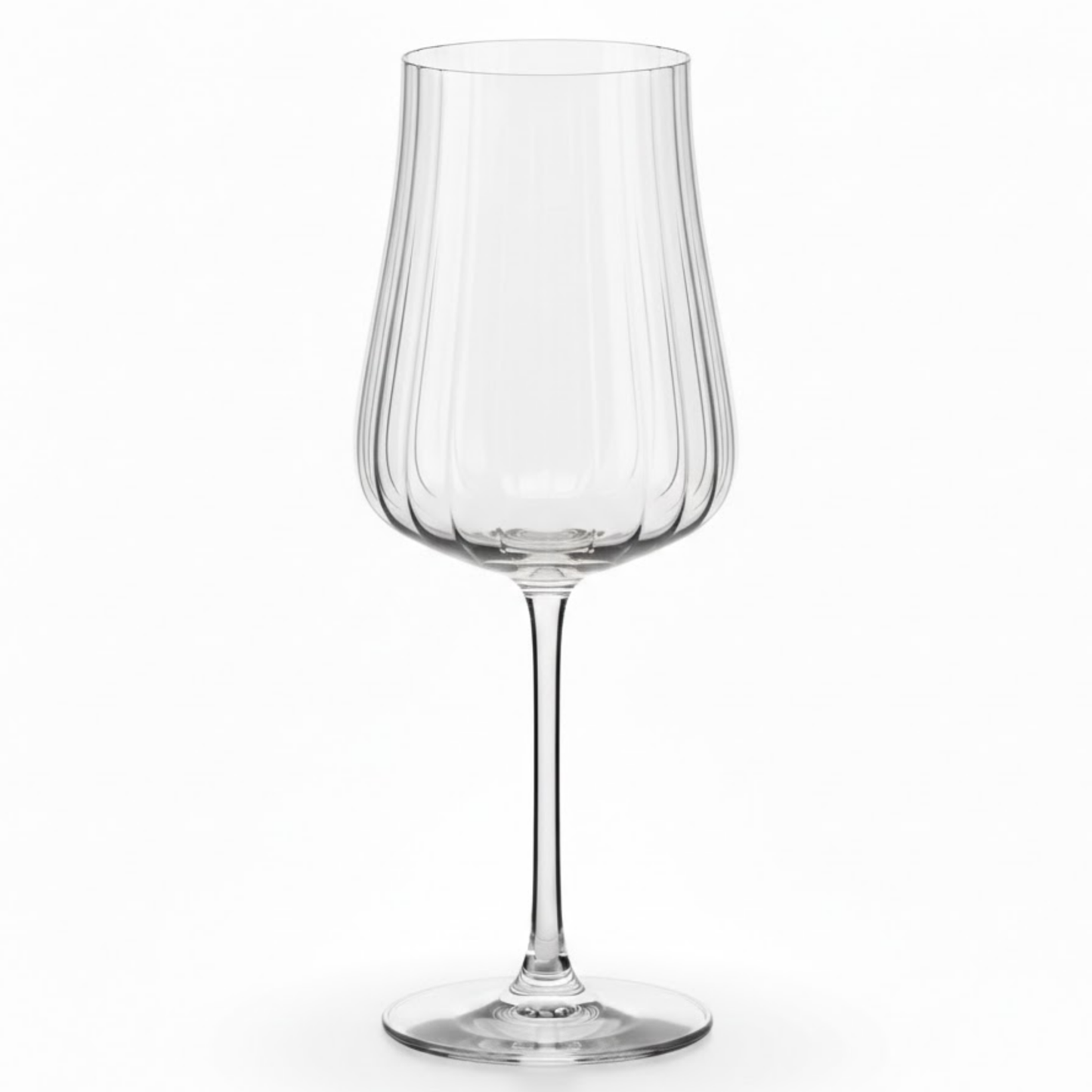 Set 2 Taças Iduna Optic Bohemis Cristal - 650ml