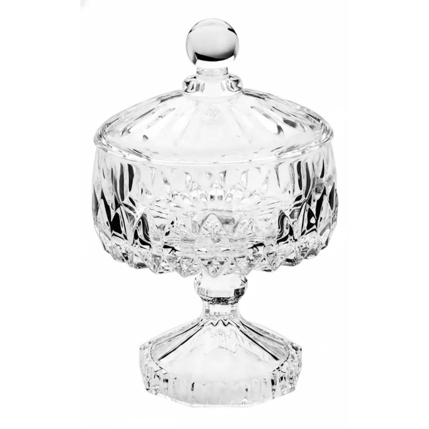 Potiche em Cristal de Chumbo Louise – Brilho e Requinte para sua Decoração