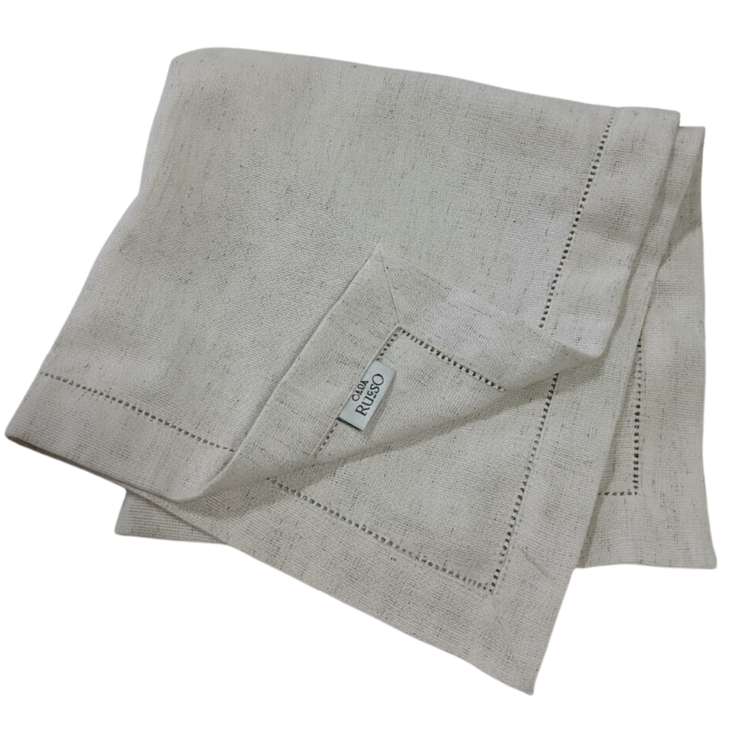 Guardanapo em Linhão Cru - Casa Russo - 50x50