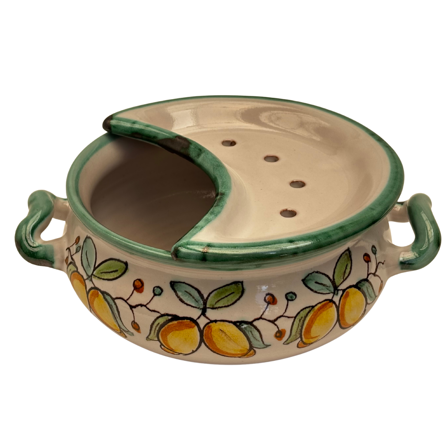 Porta Mussarela di Bufala Italiano Limoni – Tradição Artesanal da Costa Amalfitana - 8cm x 17cm