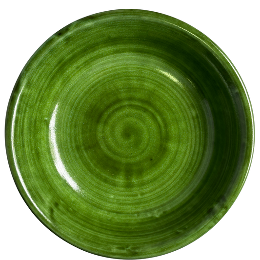 Prato Fundo Italiano Pistacchio Vietri Costa Amalfitania – Cerâmica Artesanal Italiana -20cm