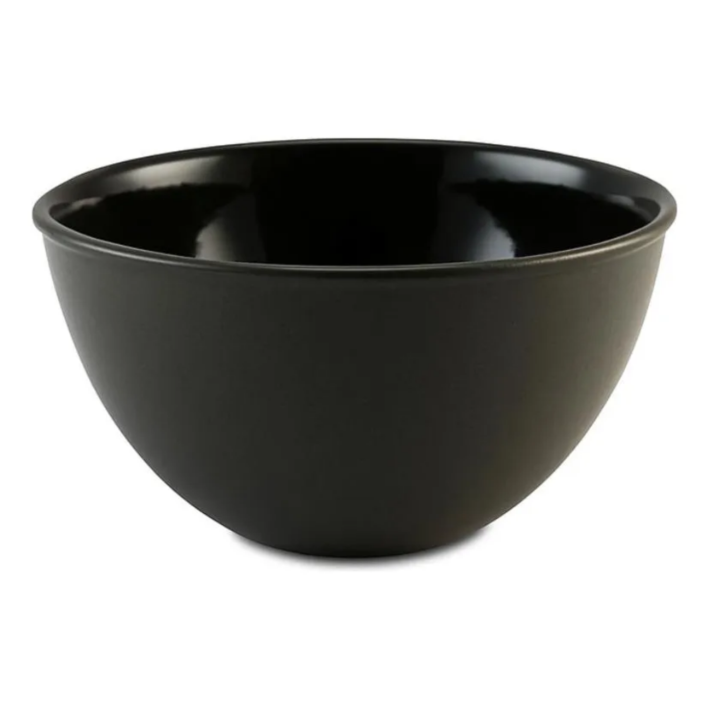 Bowl Cumbuca Grafite e Preto Gourmet - Ceraflame - 19,5 x 10 cm - 1500 ML