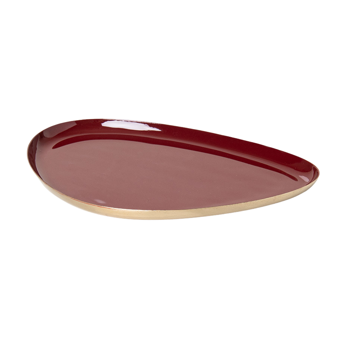 Bandeja de Ferro Essenza Marsala – 16cm x 13,5cm