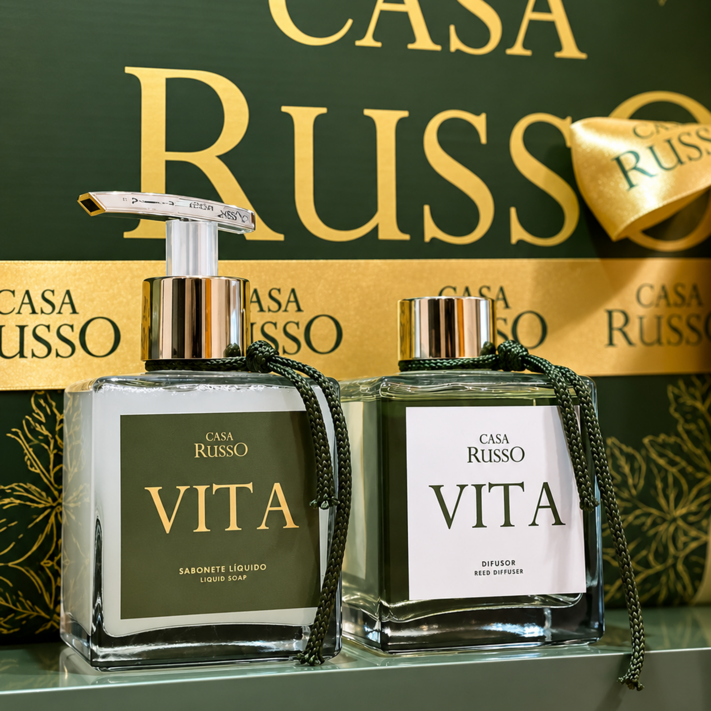 Kit Sabonete Líquido e Difusor de Ambiente – Figo & Pimenta Cumari - 250ml cada