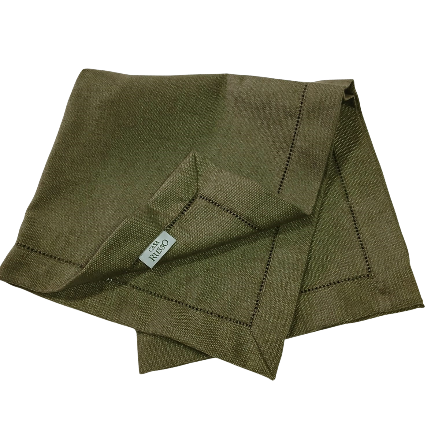 Guardanapo de Linho Verde - Casa Russo - 50x50