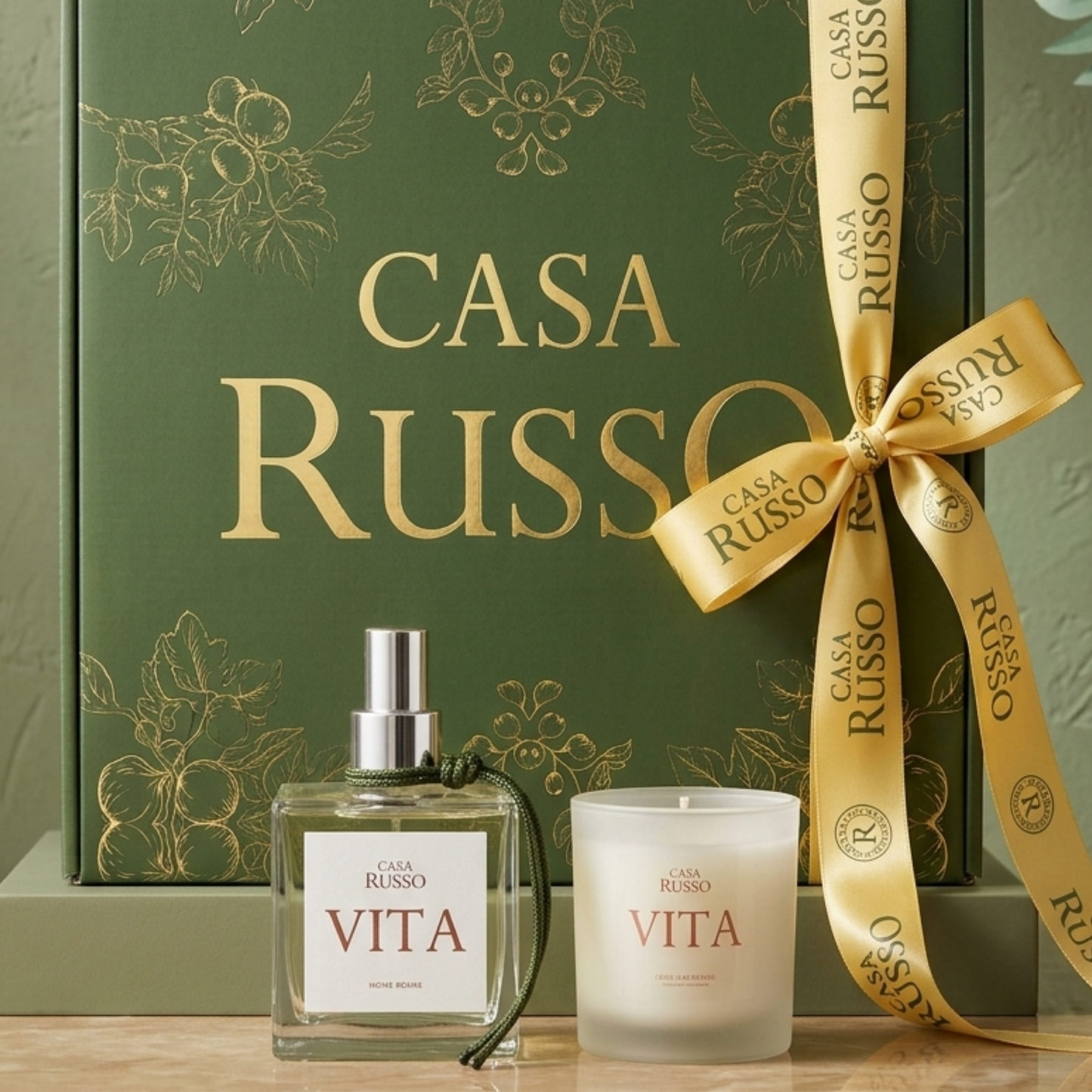 Kit Aromático Vita – Home Spray + Vela | Casa Russo