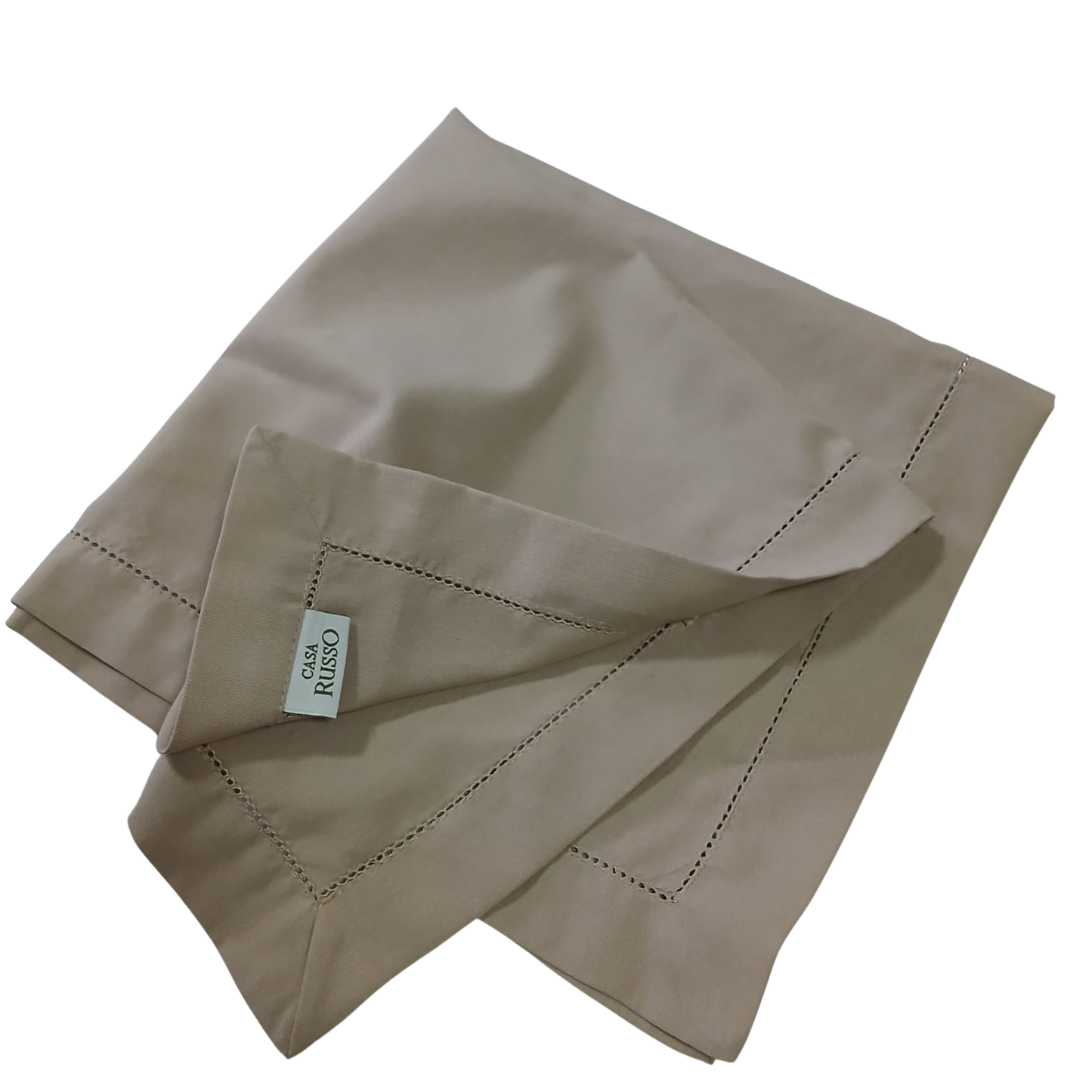 Guardanapo Tricoline Caqui - 50x50 - Casa Russo
