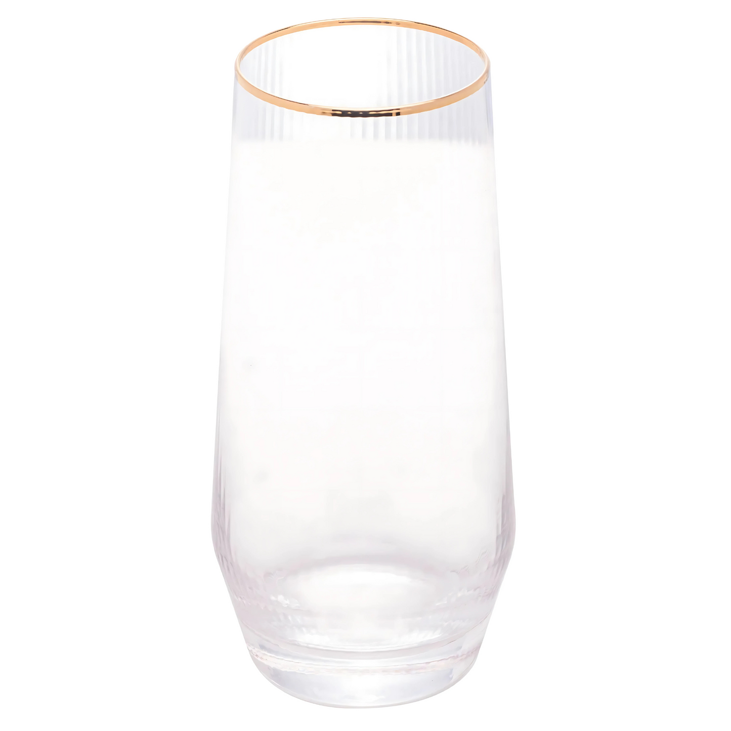 Conjunto 2 Copos - Lines c/ Borda Dourada - 400ml