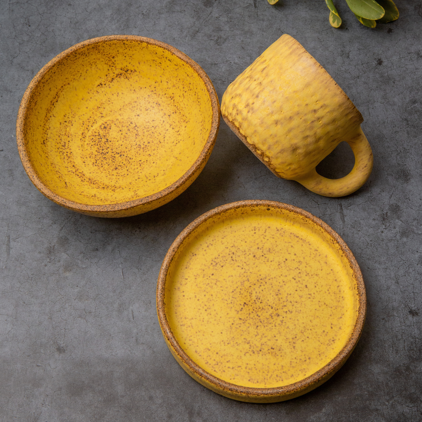 Bowl -  Amarelo Fosco - Cerâmica Artesanal - 200ml