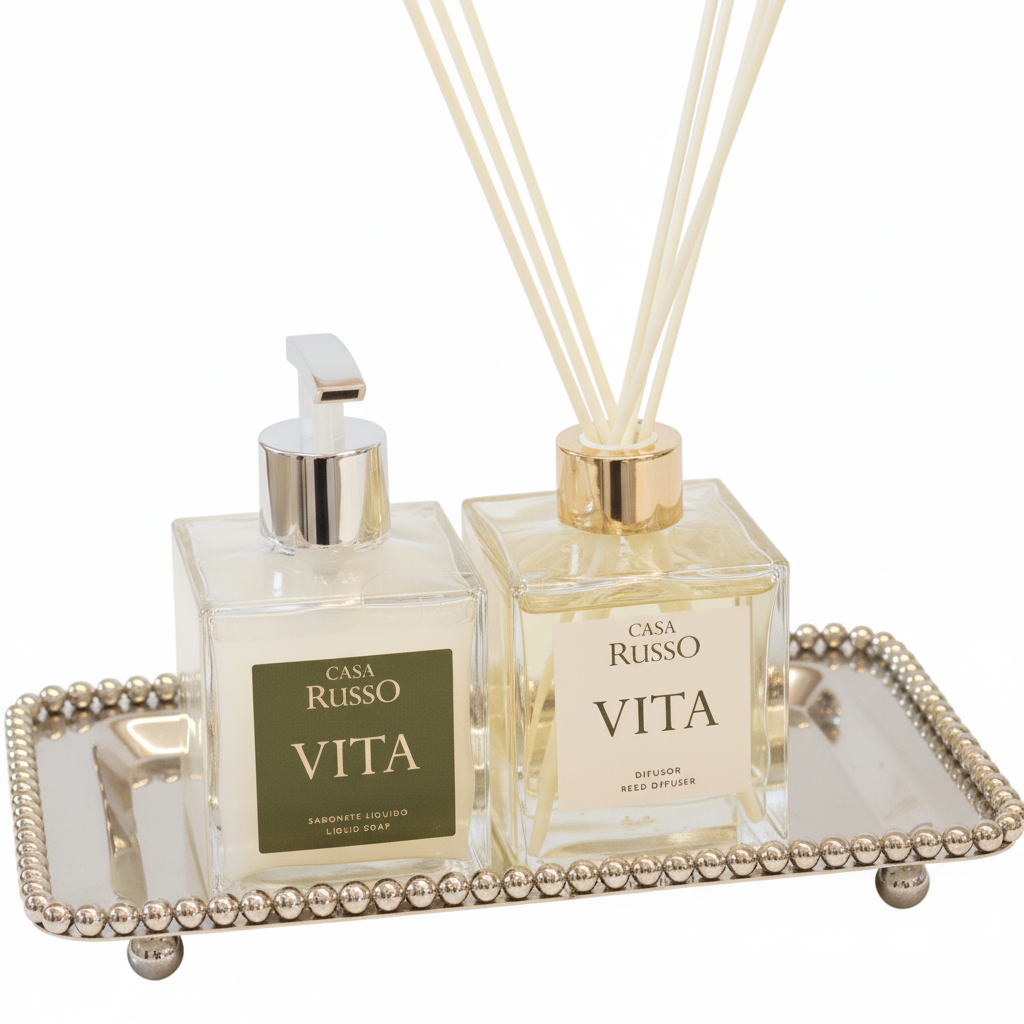 Kit Sabonete Líquido e Difusor de Ambiente – Figo & Pimenta Cumari - 250ml cada