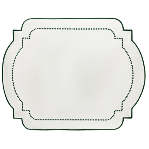 Jogo Americano - Impermeável Retangular Verde