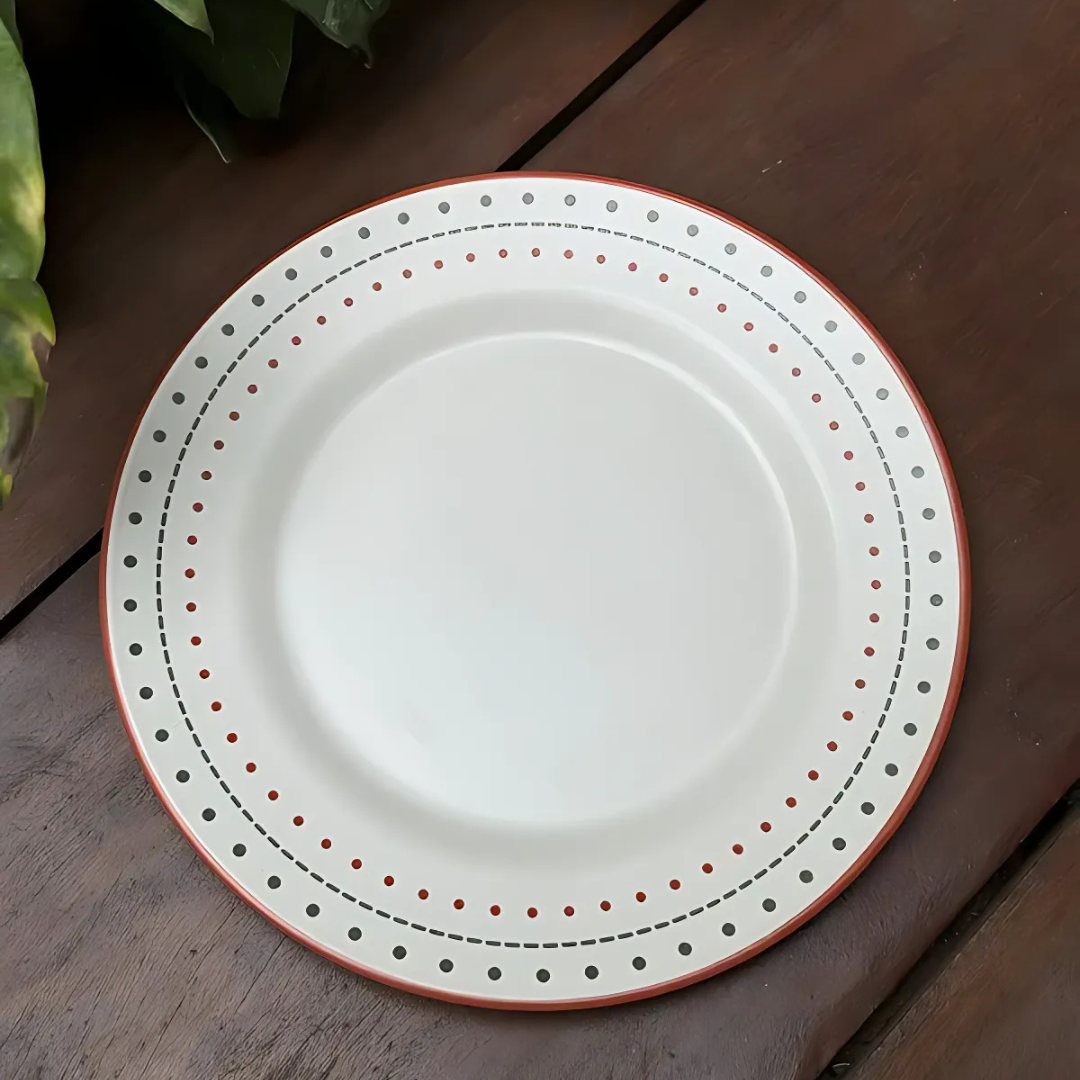 Prato Raso - Christmas Dots - 29cm