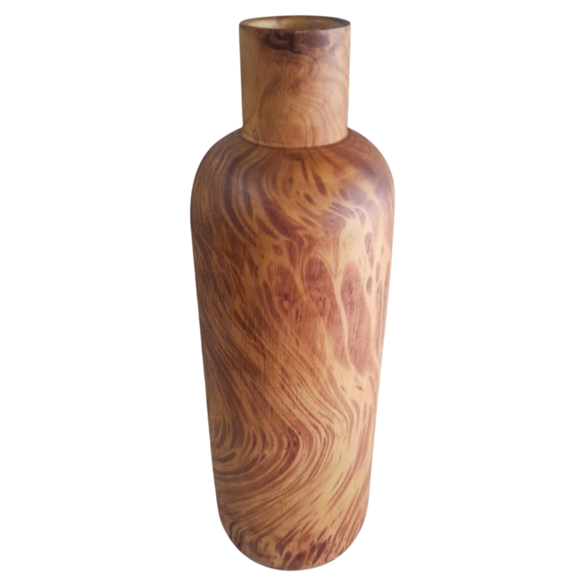 Vaso Decorativo de Madeira - Listy M