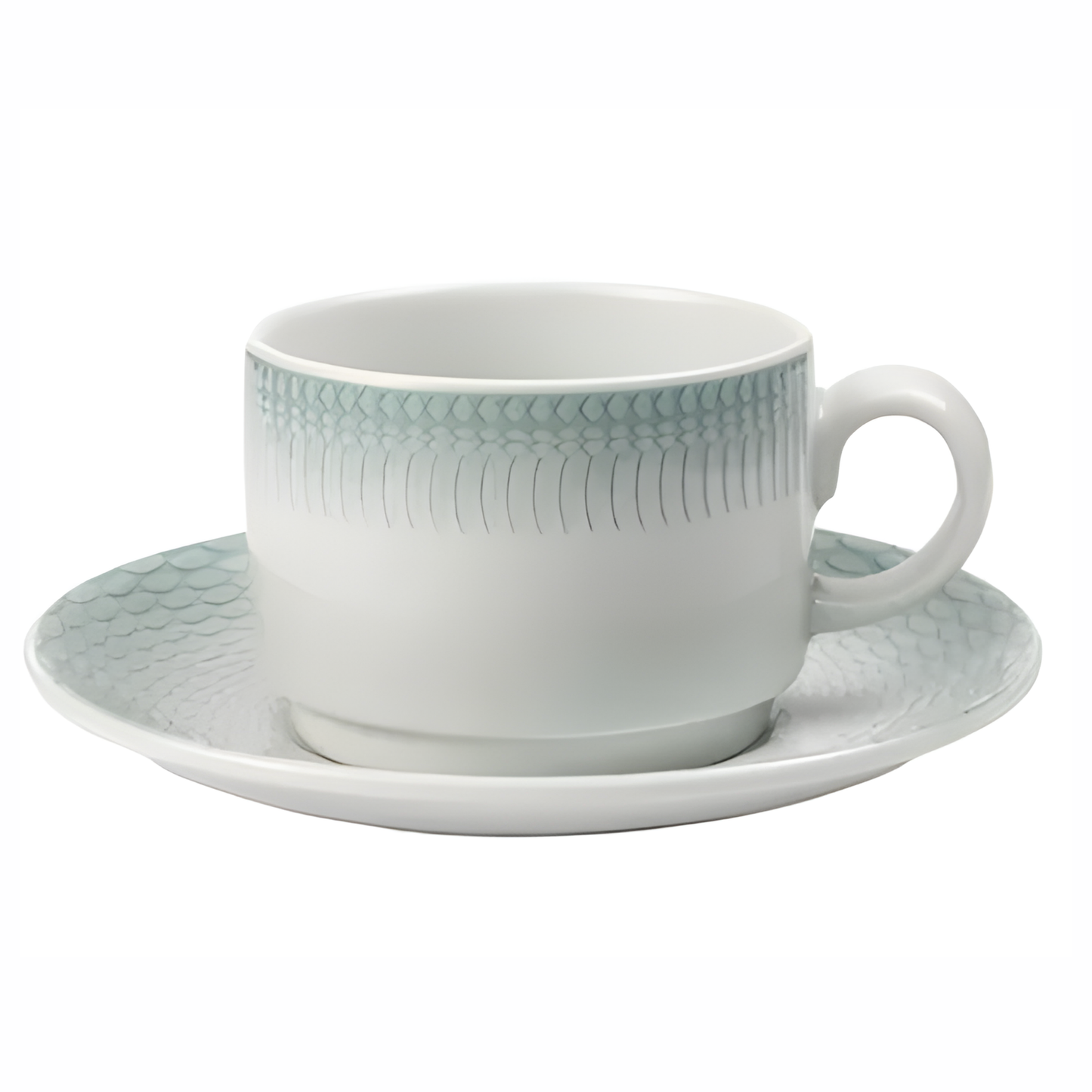 Xícara de Chá c/ Píres de Porcelana Venezia Hotel - Vista Alegre – 223ml