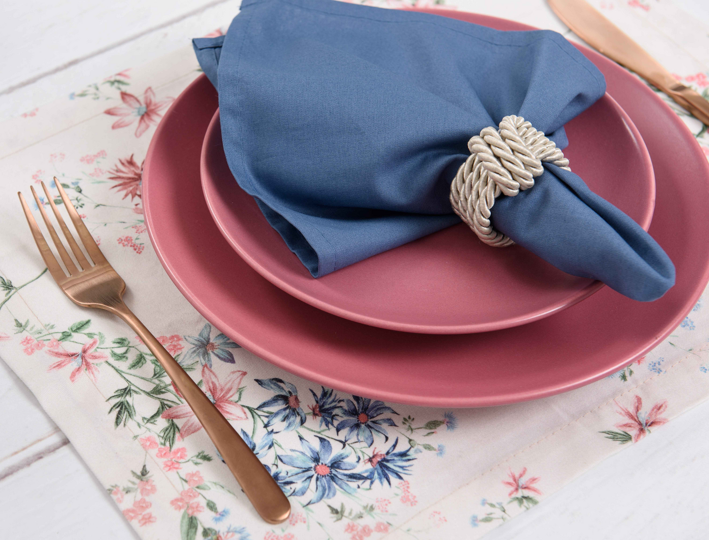 Argola de Guardanapo 4 peças - Trance Pérola