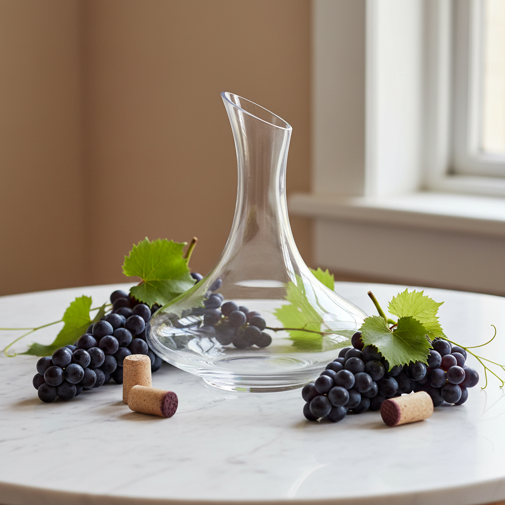Decanter em Cristal - Vinhedo